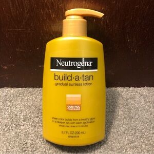 Neutrogena Build A Tan Gradual Sunless Control Your Shade Tanning Lotion 6.7oz